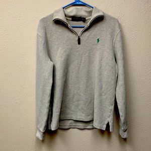 Polo Ralph Lauren tan men’s small cotton quarter zip